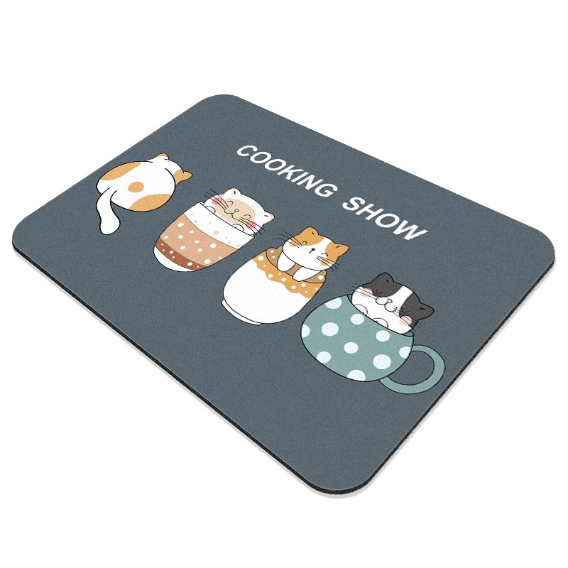 厨房台面沥水垫硅藻泥放碗筷盘杯多功能隔热垫可裁剪洗手台吸水垫