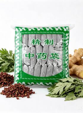 花椒生姜泡脚药包艾草叶红花月子产后产妇中足浴粉专用艾叶泡澡