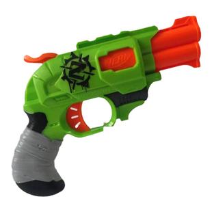 散货国产橙机NERF热火zombie僵尸二炮A8761软弹发射器儿童玩具枪