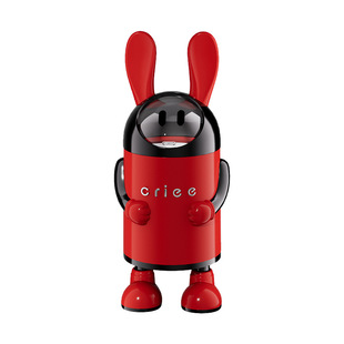 创意轻奢兔耳朵垃圾桶家用高颜值可爱双桶带盖客厅卫生间翻盖纸篓