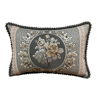 靠枕沙发靠垫长方形大靠背客厅抱枕套子上档次高级感欧式四季通用