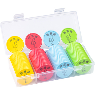 魔童小学生儿童积分卡奖励卡家庭幼儿园培训机构卡通兑换币定制