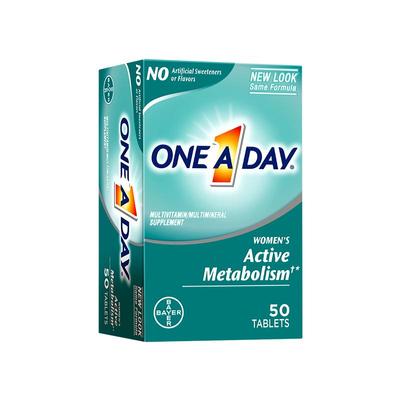 拜耳OneADay复合维生素B族女性提高新陈代谢女士小马达