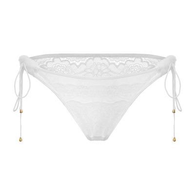 「LA」SnowBaby·雪季精灵丨新年特辑*性感毛绒系带蕾丝冬女内裤