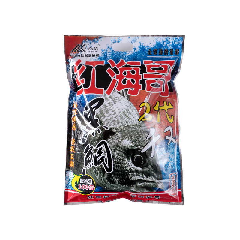 众信红海哥海钓鱼饵矶钓窝料打窝粉鲻鱼饵料黒鲷黑千又大比重