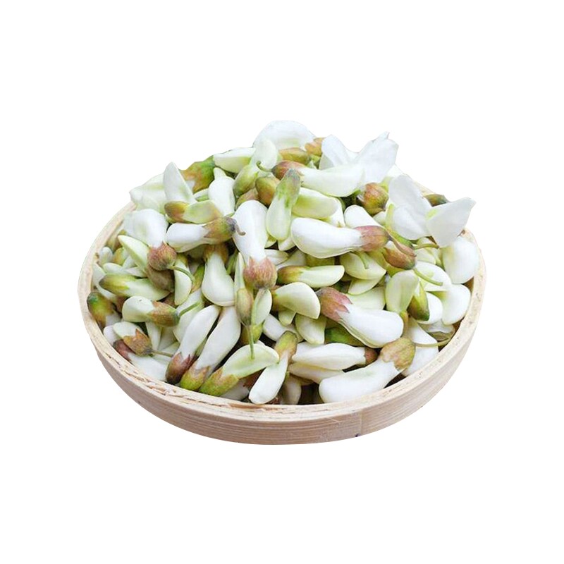 2026新鲜槐花真空冷冻洋槐花野菜天然野生杨槐花骨朵蔬菜现货包邮