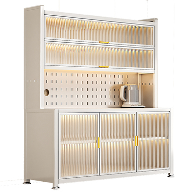 佳帮手防尘餐边金属收纳柜