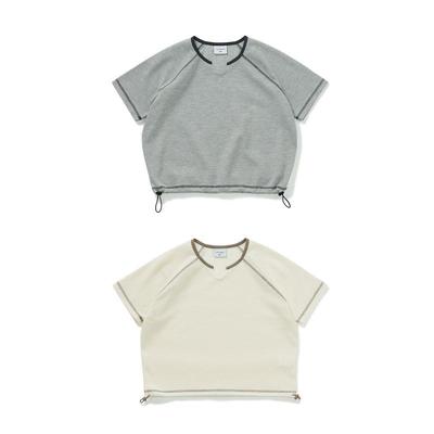 714street华夫格短款短袖