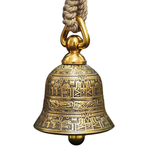 【新年礼物】阿兹特克太阳历石硬币铃铛车挂件钥匙扣摆件文玩手作