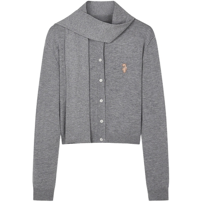 TEENIEWEENIEbearnova围脖开衫