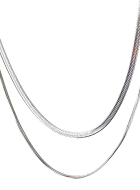 purposeful 耳夹耳环蛇骨项链尾戒