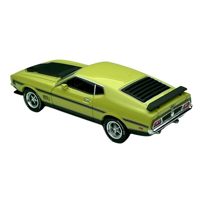 现货 MINIGT 1:64 1139 福特野马FordMustang Mach 1 黄 合金车模