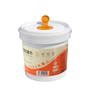 厨房去油湿巾去污家用强力油烟机清洁一次性抹布加大加厚500抽取