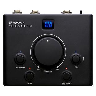 presonus普瑞声纳MicroStation BT监听音箱低音炮蓝牙控制器