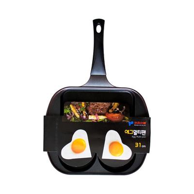 Kitchen-art 韩国进口早餐锅 三合一面包煎蛋土司儿童辅食煎锅