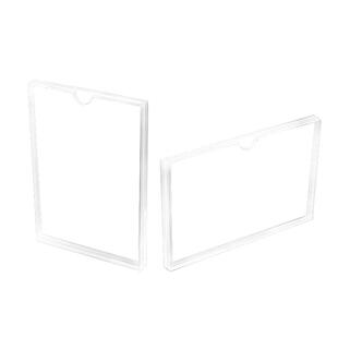 亚克力卡槽a4插盒带孔a5插纸透明有机玻璃单双层插槽亚克力板定制