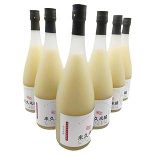 苏州米久糯米酒原汁老米酒甜酒米酿传统美食微醉女生果酒750毫升