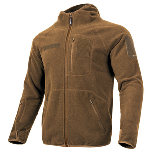 自由兵冒险家连帽户外保暖抓绒衣男款摇粒绒外套冬加厚抗静电卫衣