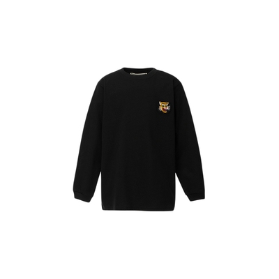 Onitsuka Tiger鬼塚虎 KIDS LS TEE纯色儿童长袖圆领T恤
