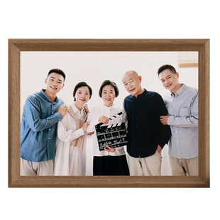 全家福相框挂墙定制洗照片做成16寸18寸24寸制作放大冲印相册画框