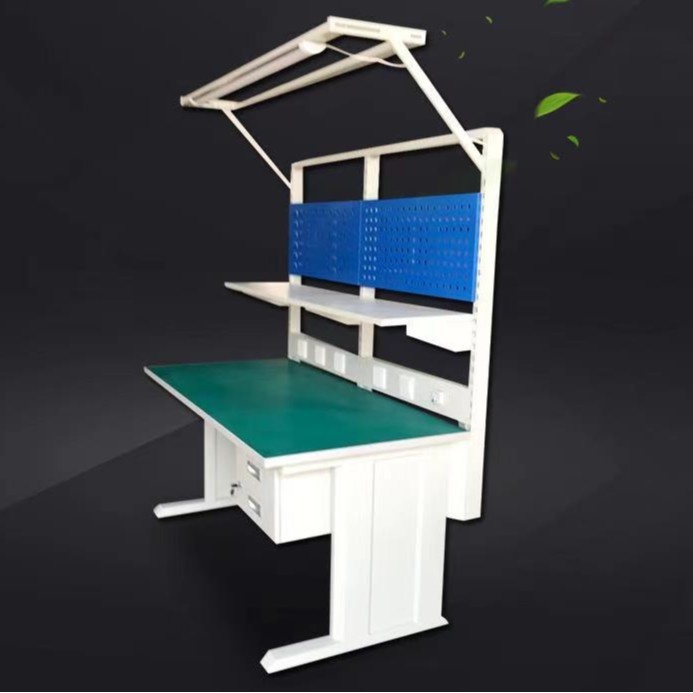 整体防静电工作台车间生产流水线打包台实验室维修桌操作台