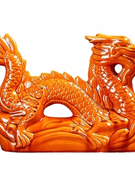 陶瓷龙摆件生肖龙吉祥物工艺品