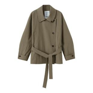 RUISHI芮时“春日来信”双层门襟多领型挺阔长短款气质风衣外套