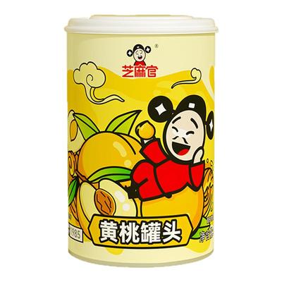 芝麻官黄桃罐头425g*6便携罐装