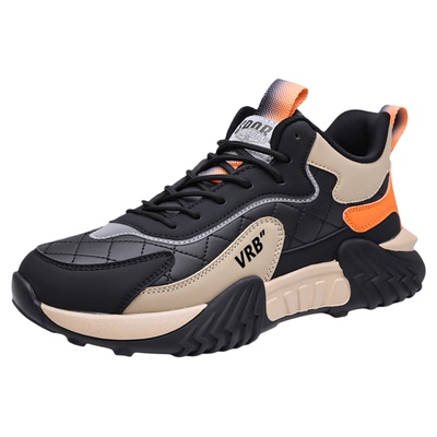 冬季休闲鞋皮面男士运动鞋防滑