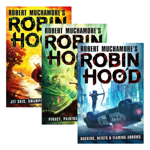 英文原版小说 Robin Hood 罗宾汉1-3册 Robert Muchamore's 英文版 进口英语原版书籍