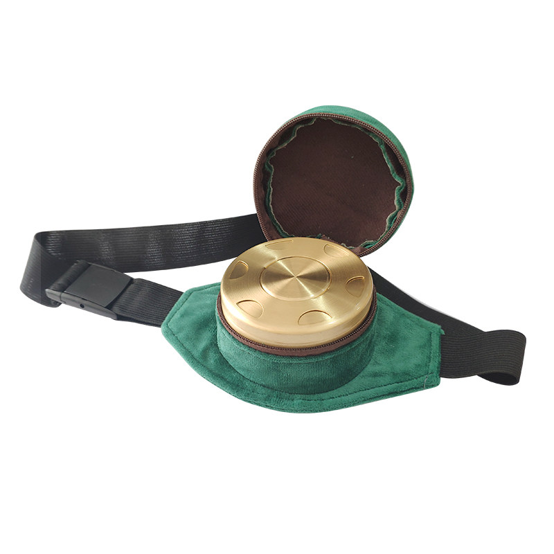 观二心纯铜艾灸盒艾灸罐艾柱艾灸柱随身灸无烟温灸器具家用热敷包