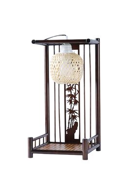 中式禅意氛围灯台灯茶台灯竹灯笼
