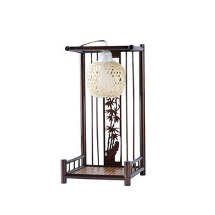 新中式纯手工竹编台灯中式禅意灯笼桌面摆件茶室氛围灯非遗工艺品