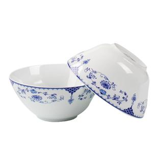 三环陶瓷釉中彩简约家用碗碟深盘陶瓷菜盘春色满园单品微波适用