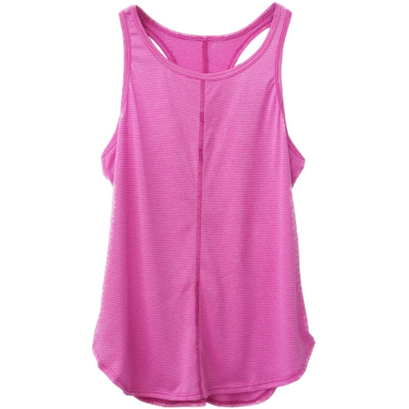 运动背心女工字显瘦跑步纯色瑜伽服大码女女款健身服外穿夏