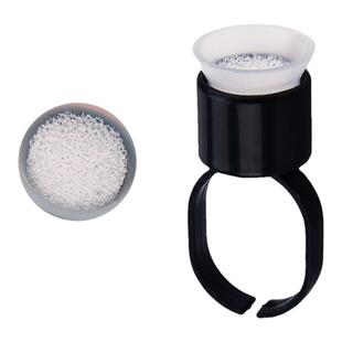 纹绣色料戒指杯一次性纹眉色料海绵戒指杯纹绣色料杯纹绣用品工具