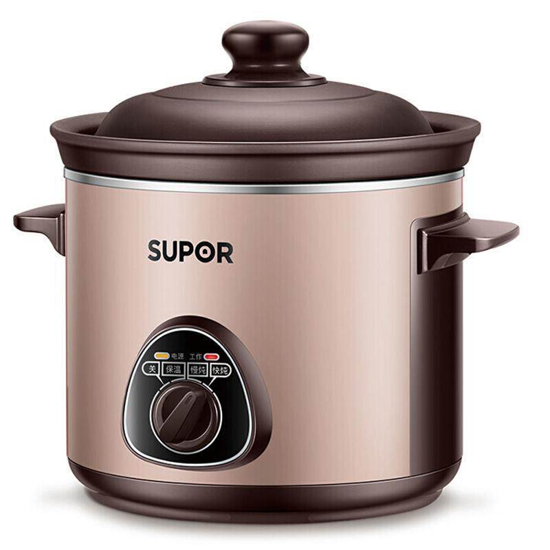苏泊尔电炖锅3升5L大容量瓦罐