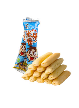 旺旺夹心米果卷四种口味小包米棒