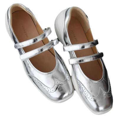 彭姐时髦双带玛丽珍休闲鞋