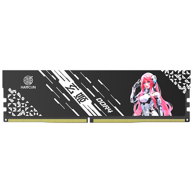 HC汉存 DDR4海力士CJR颗粒16Gx2台式机马甲内存套条C16超频AMD