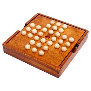 独立钻石棋单人棋儿童小学生益智记忆力棋玩具桌游单身贵族孔明棋