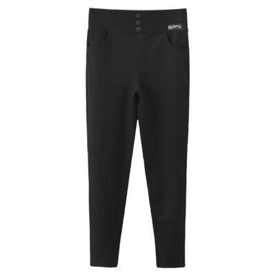 黑色紧身显瘦加绒加厚外穿打底裤