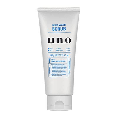UNO/吾诺磨砂洁面膏控油泡沫