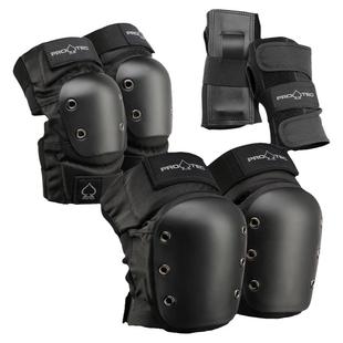 美国PROTEC 滑板长板轮滑BMX护膝护肘极限运动成人儿童护具套装