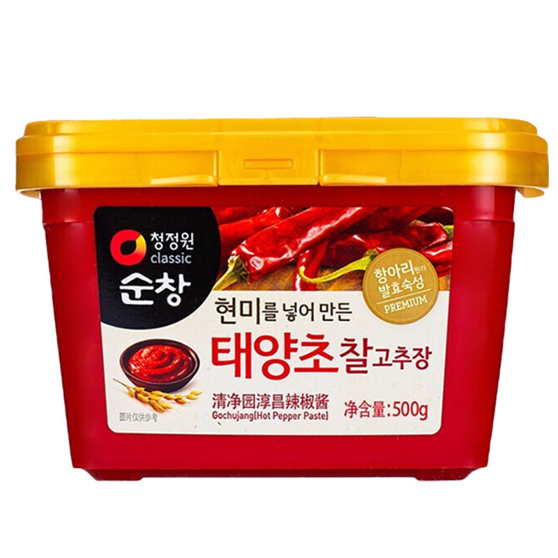 清净园石锅拌饭酱韩式辣椒酱韩国进口烤肉炒年糕甜辣酱包饭酱同款