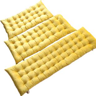 加厚躺椅垫子藤椅摇椅坐垫秋冬季沙发通用棉垫休闲椅竹椅座靠背垫