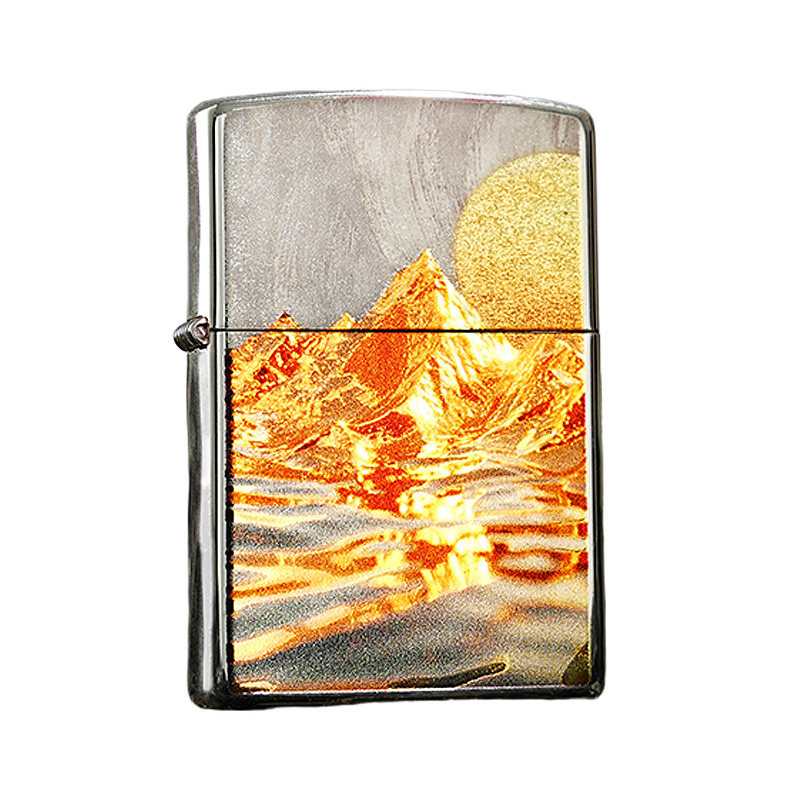 彩绘日照金山原装正品