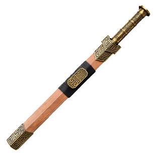 秦剑高锰钢短剑秦王冷兵器古风仙气龙泉镇宅宝剑道具摆件未开刃