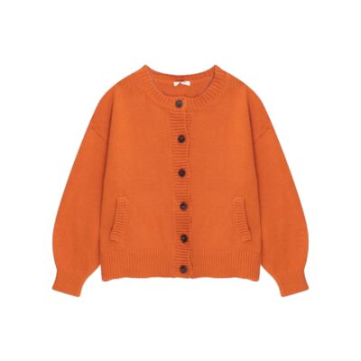 studio CLIP毛针织衫女2025年春季时尚长袖圆领纯色开衫133238