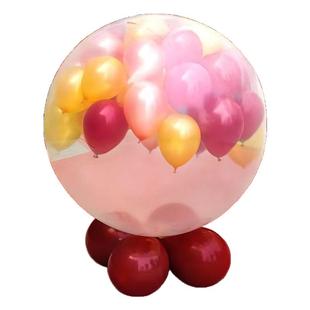 地爆球气球婚礼天爆球套装空爆全套工具婚礼现场开业求婚飘空套餐